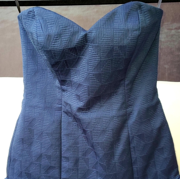 Stylish blue French Connection dress - Picture 7 of 8